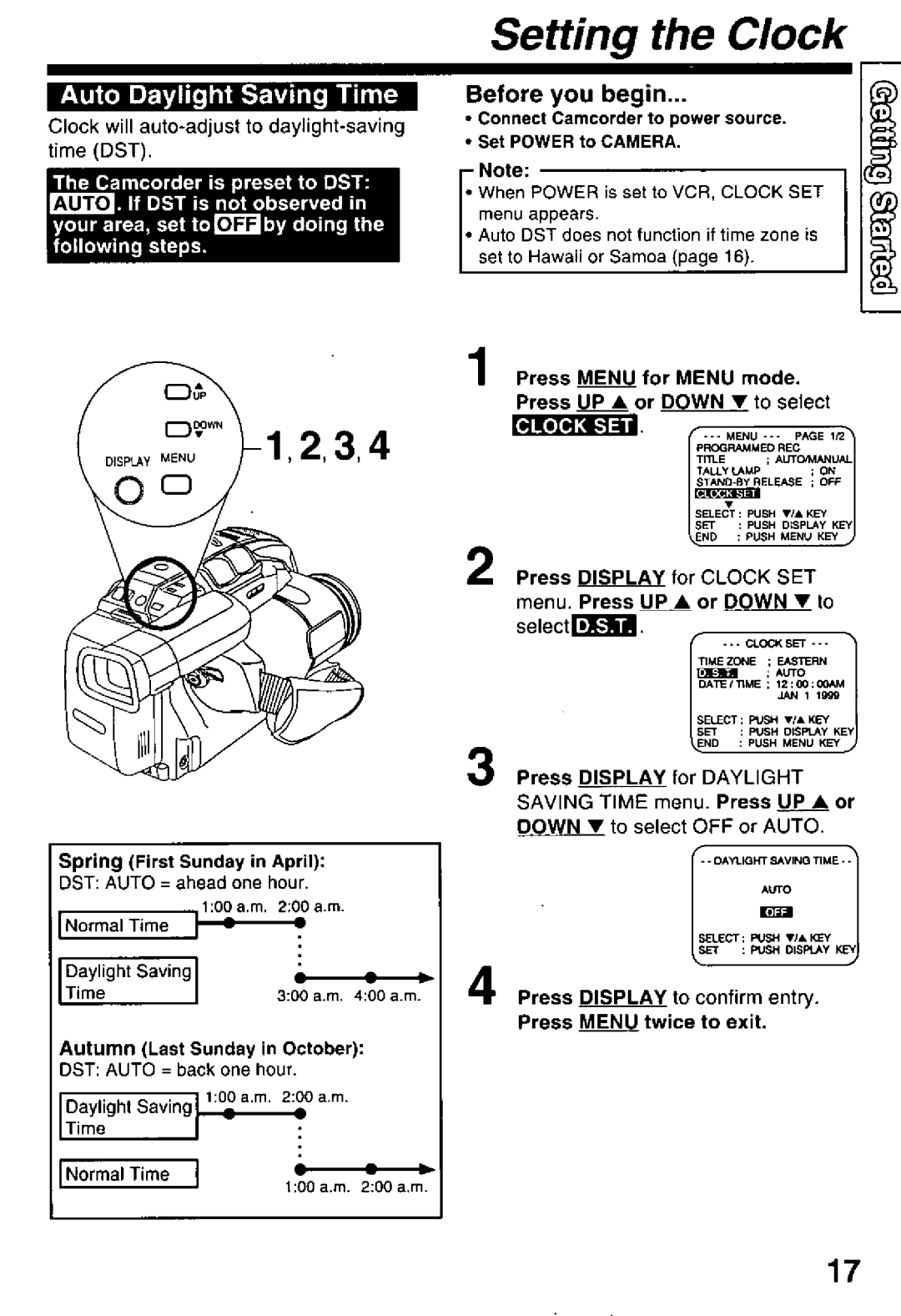 Panasonic PV-D29 manual 