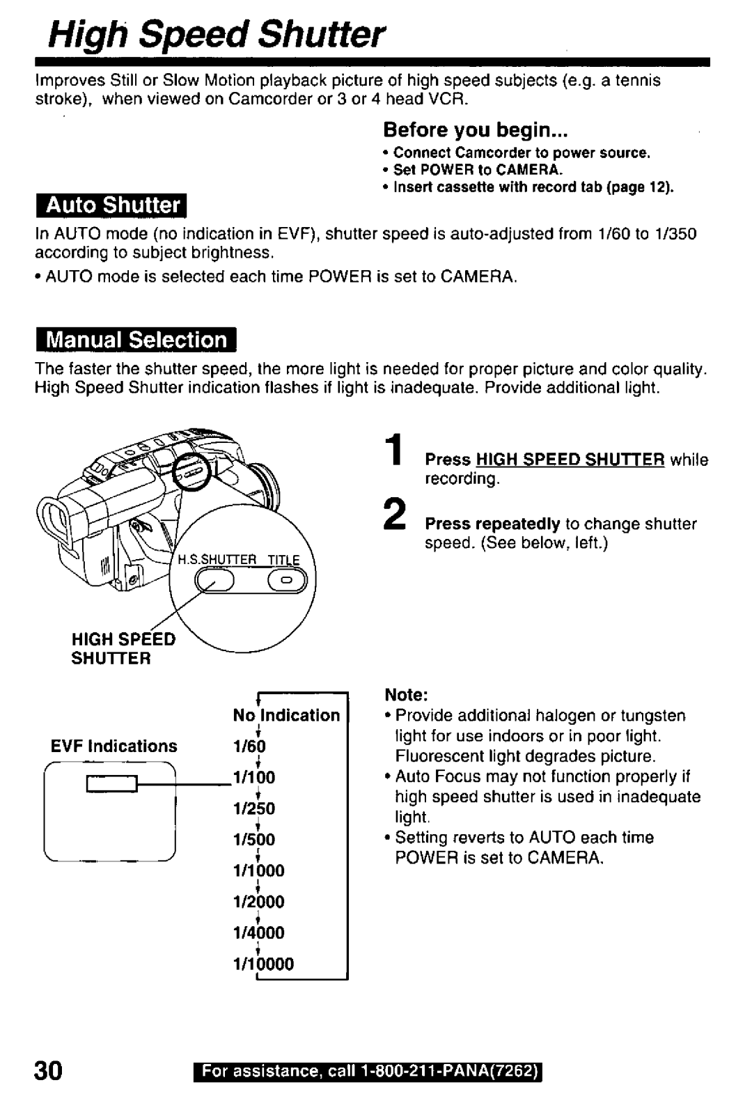 Panasonic PV-D29 manual 