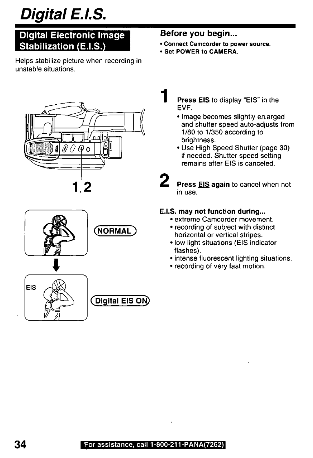 Panasonic PV-D29 manual 