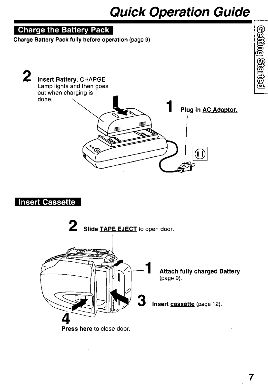 Panasonic PV-D29 manual 