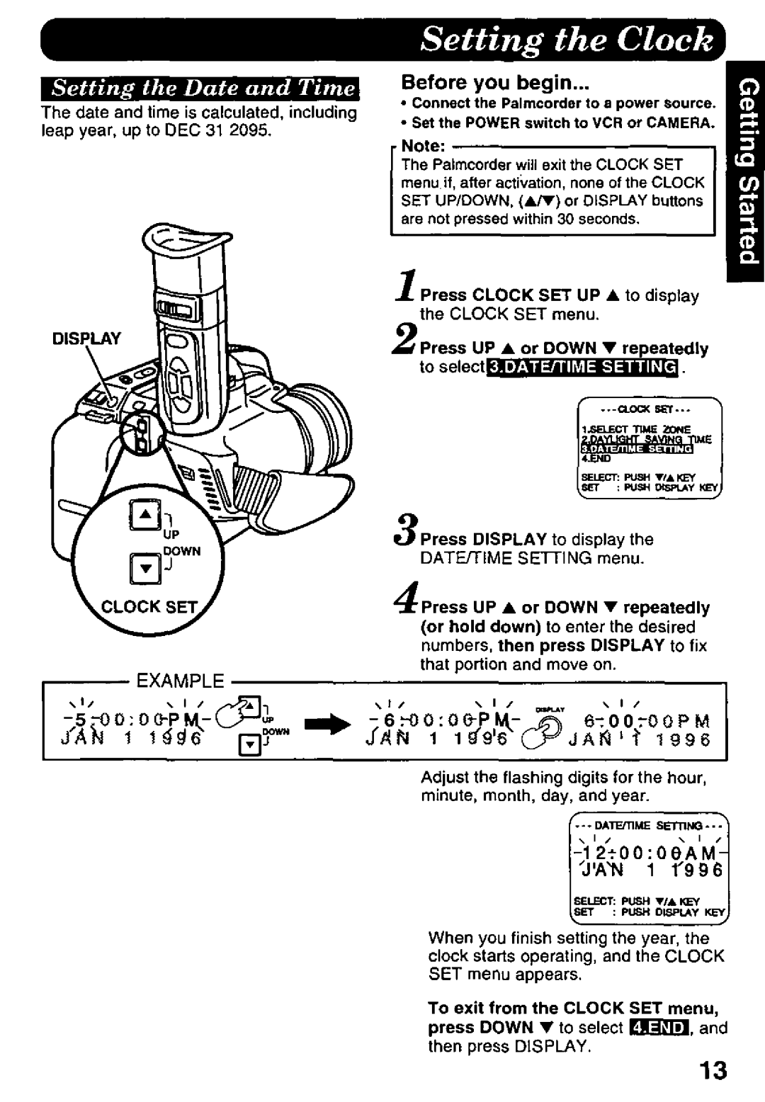 Panasonic PV-D427 manual 