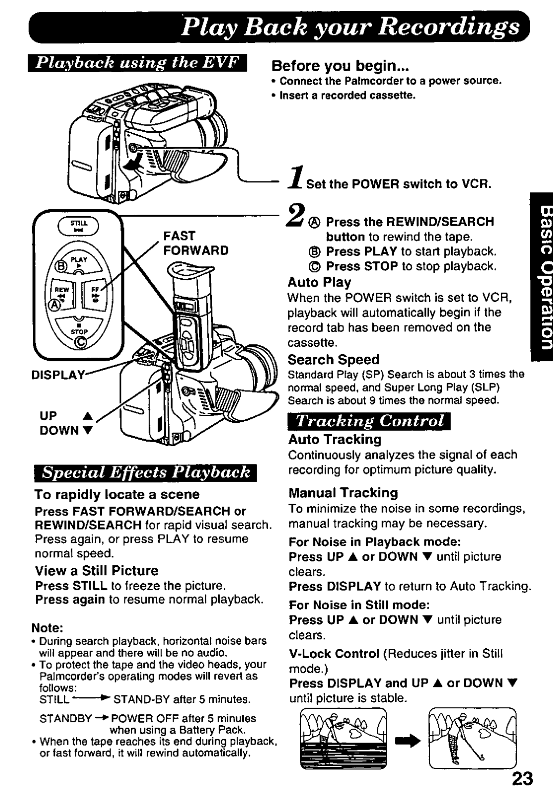 Panasonic PV-D427 manual 