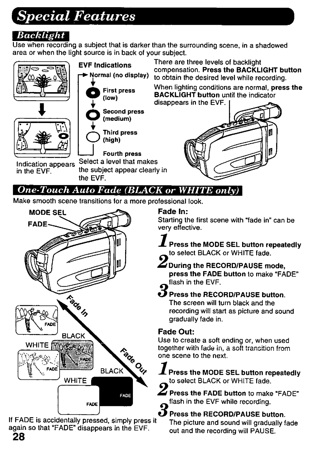 Panasonic PV-D427 manual 