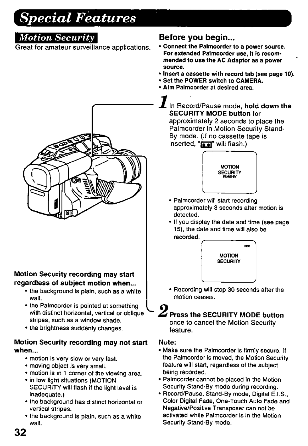 Panasonic PV-D427 manual 