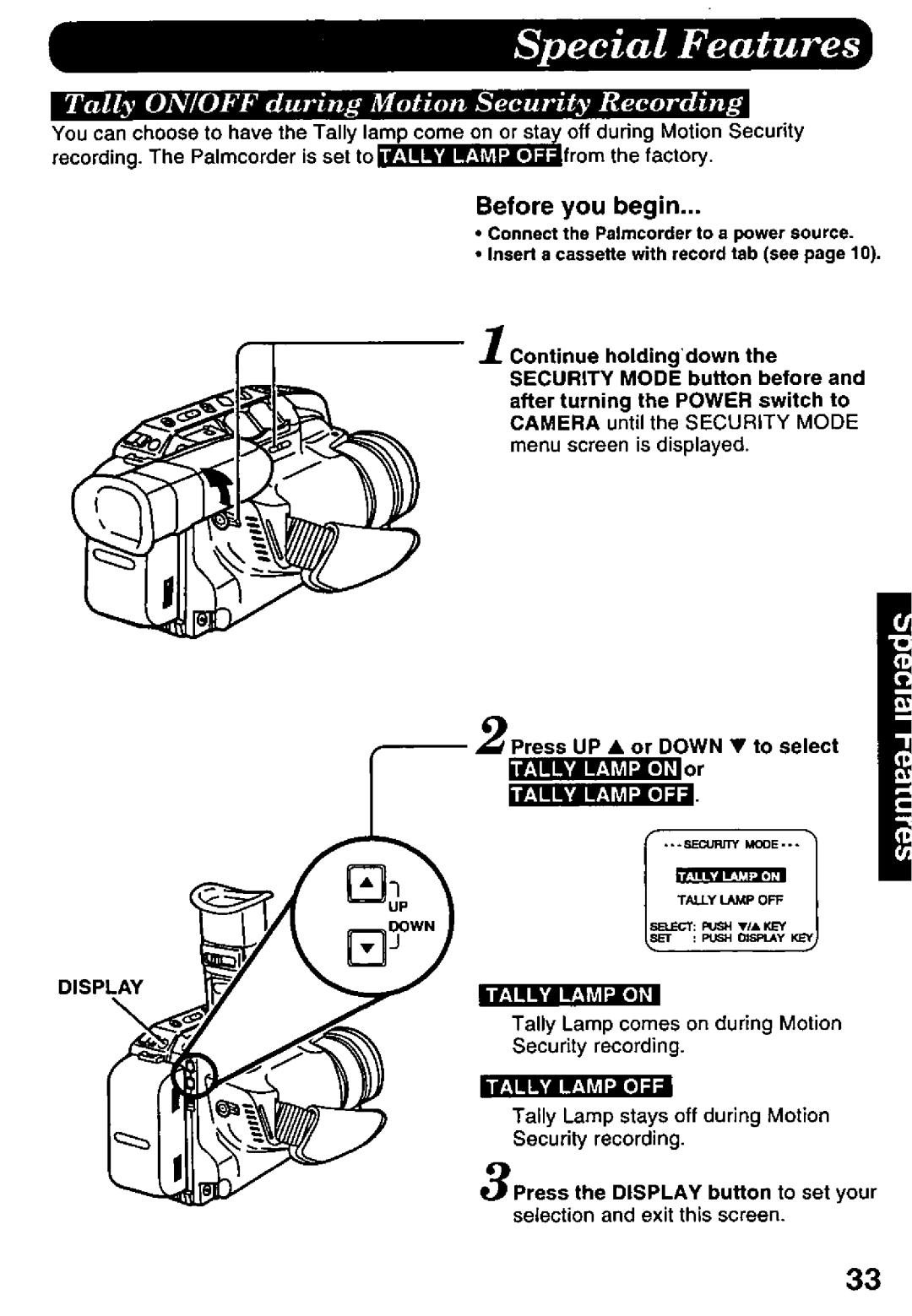 Panasonic PV-D427 manual 