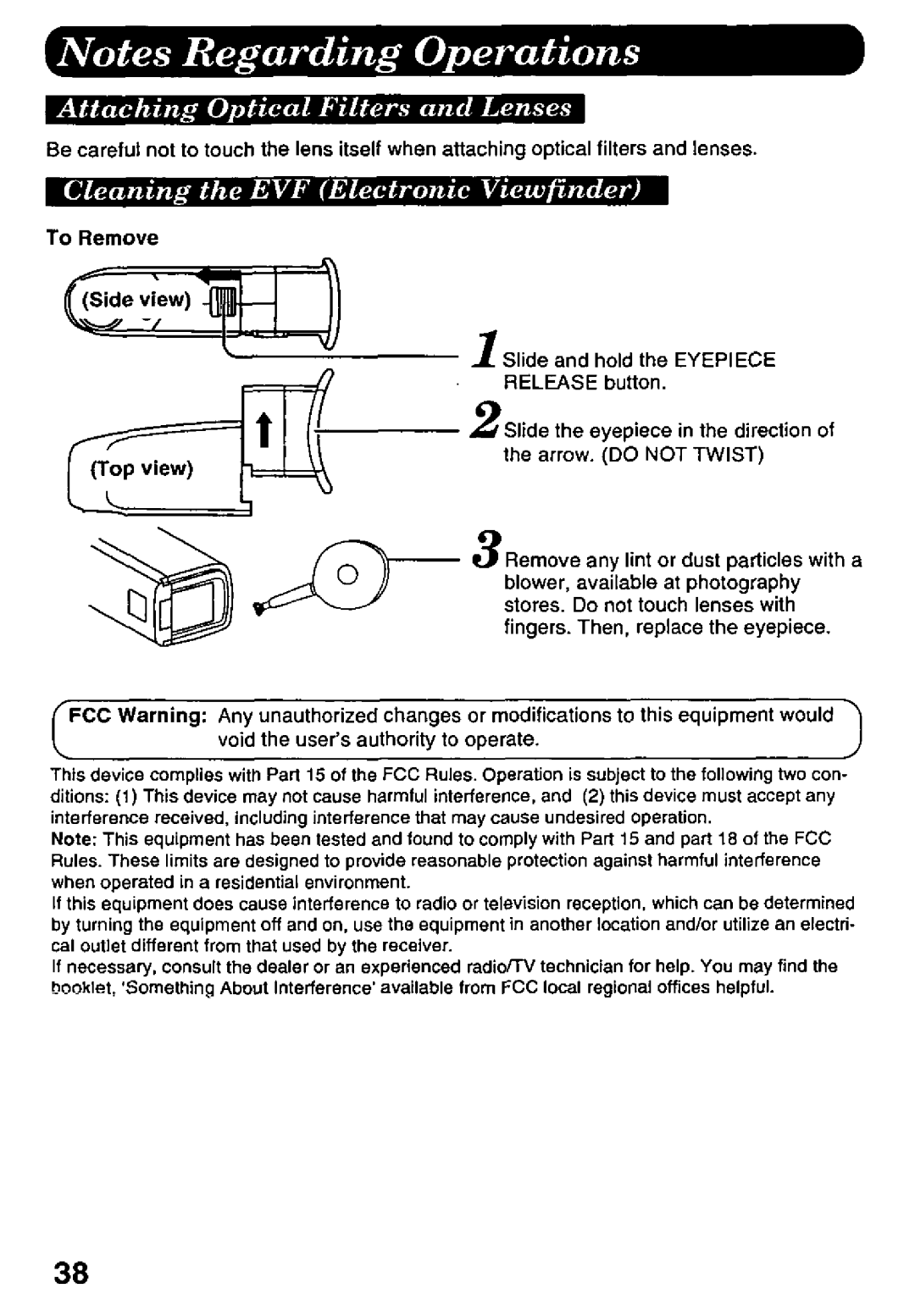 Panasonic PV-D427 manual 