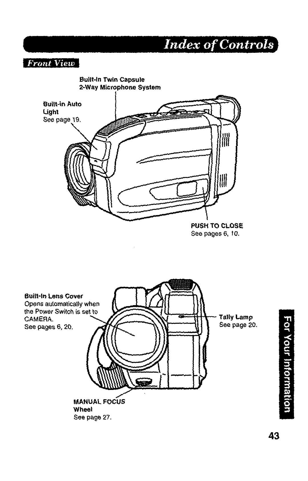 Panasonic PV-D427 manual 