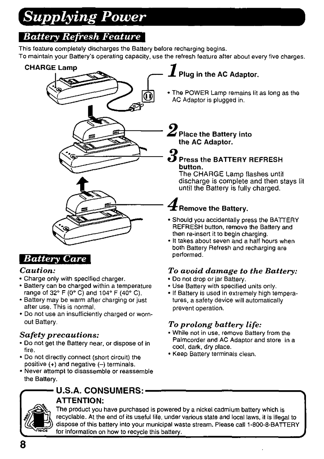 Panasonic PV-D427 manual 