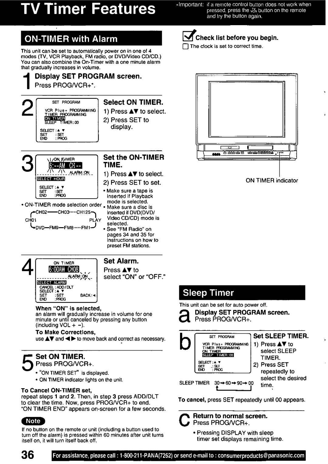 Panasonic PV-DF2700, PV-DF2000 manual 