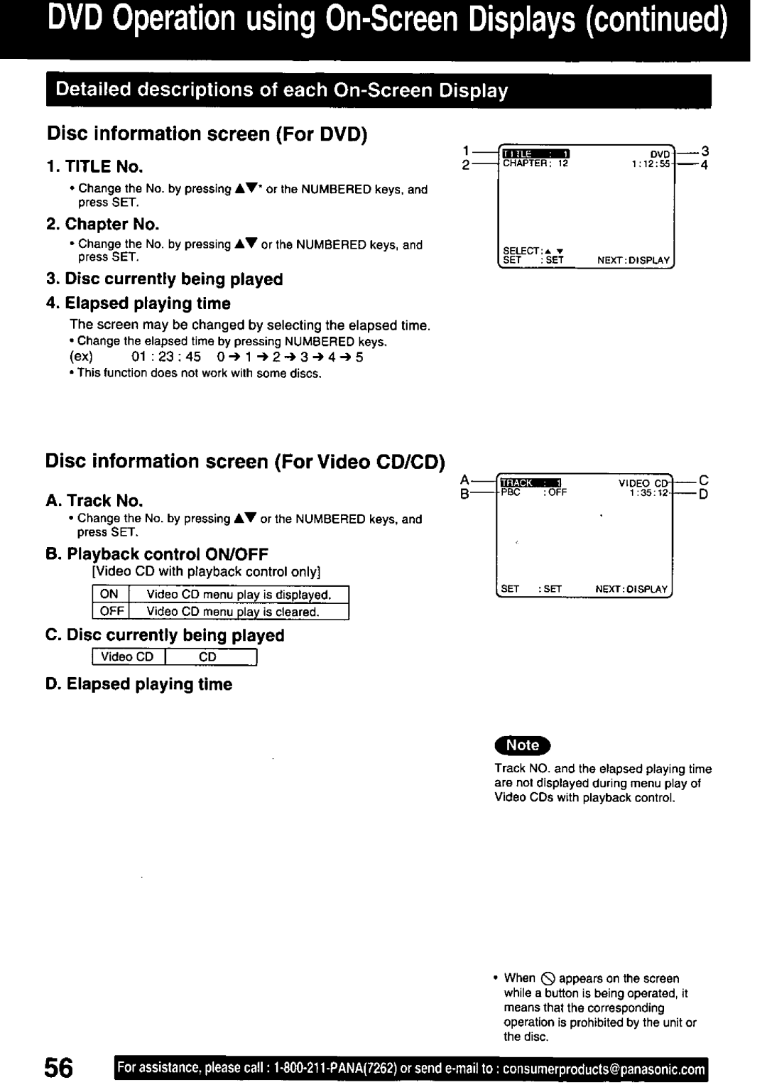 Panasonic PV-DF2700, PV-DF2000 manual 