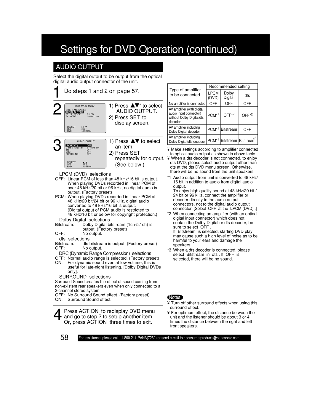 Panasonic PV DF2702, PV-DF2002 manual Do steps 1 and 2 on, Repeatedly for output, See below 