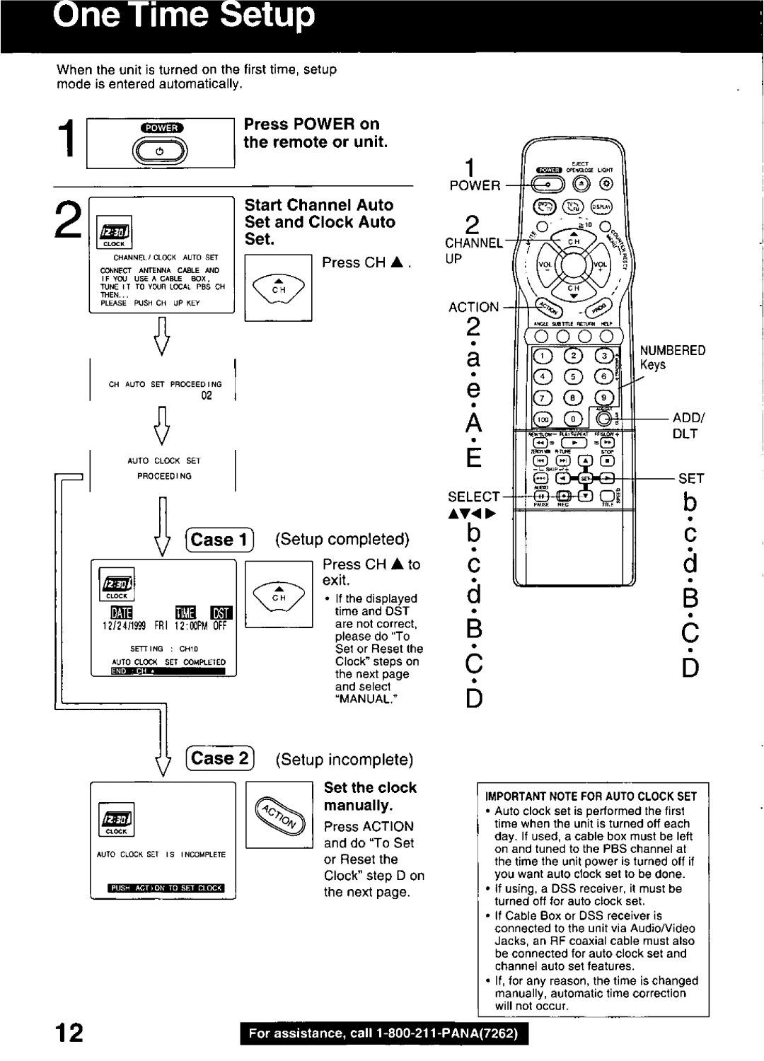 Panasonic PV-DM2799 manual 