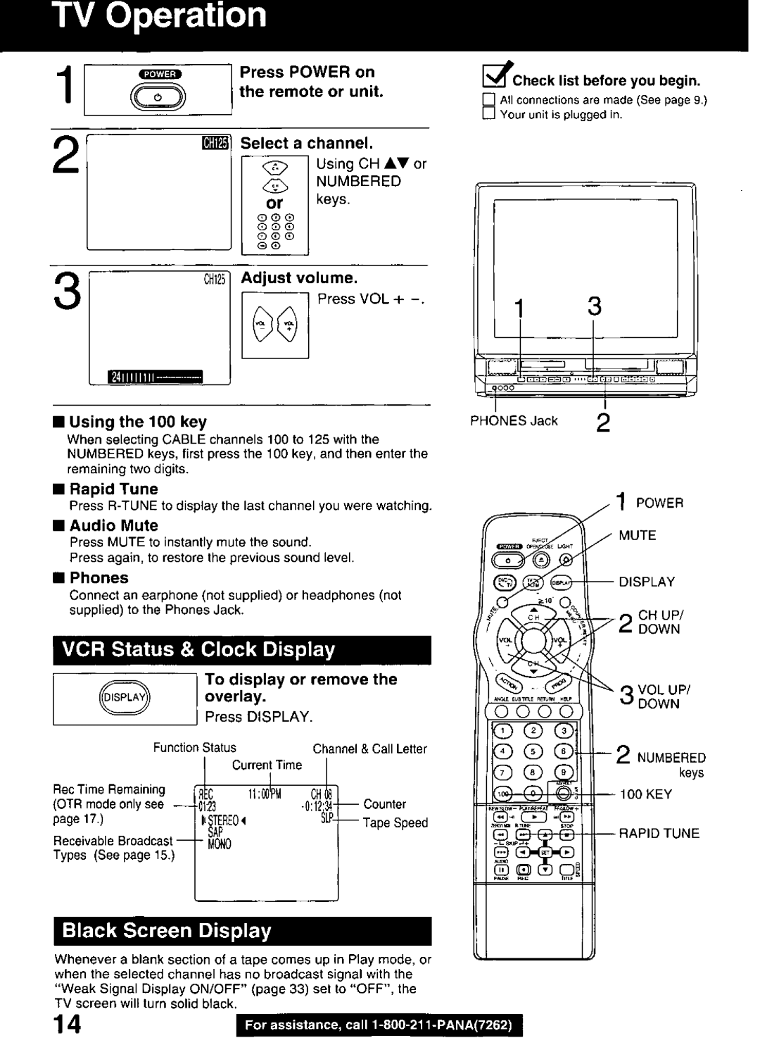 Panasonic PV-DM2799 manual 