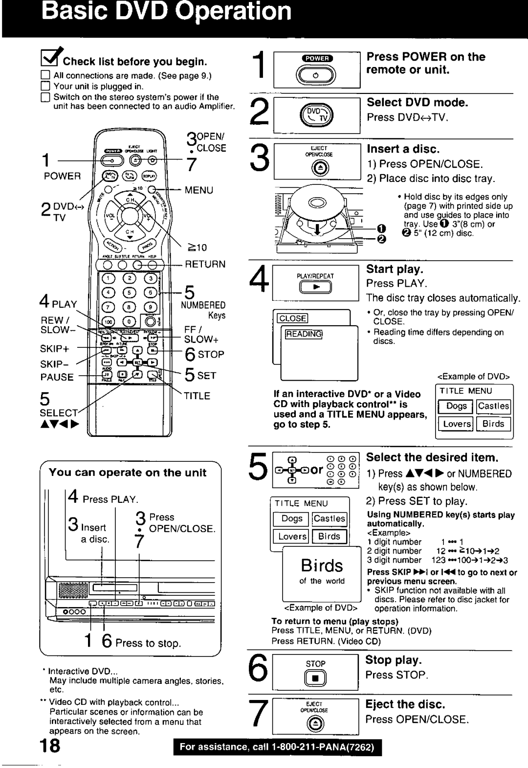 Panasonic PV-DM2799 manual 