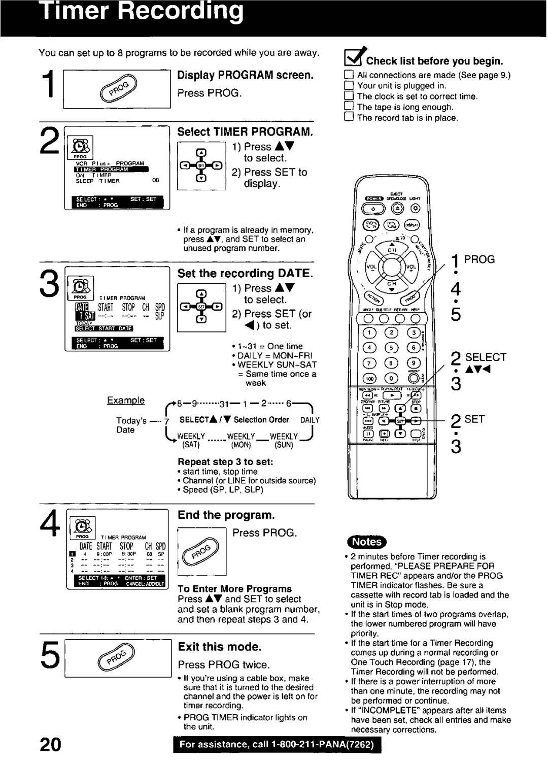 Panasonic PV-DM2799 manual 