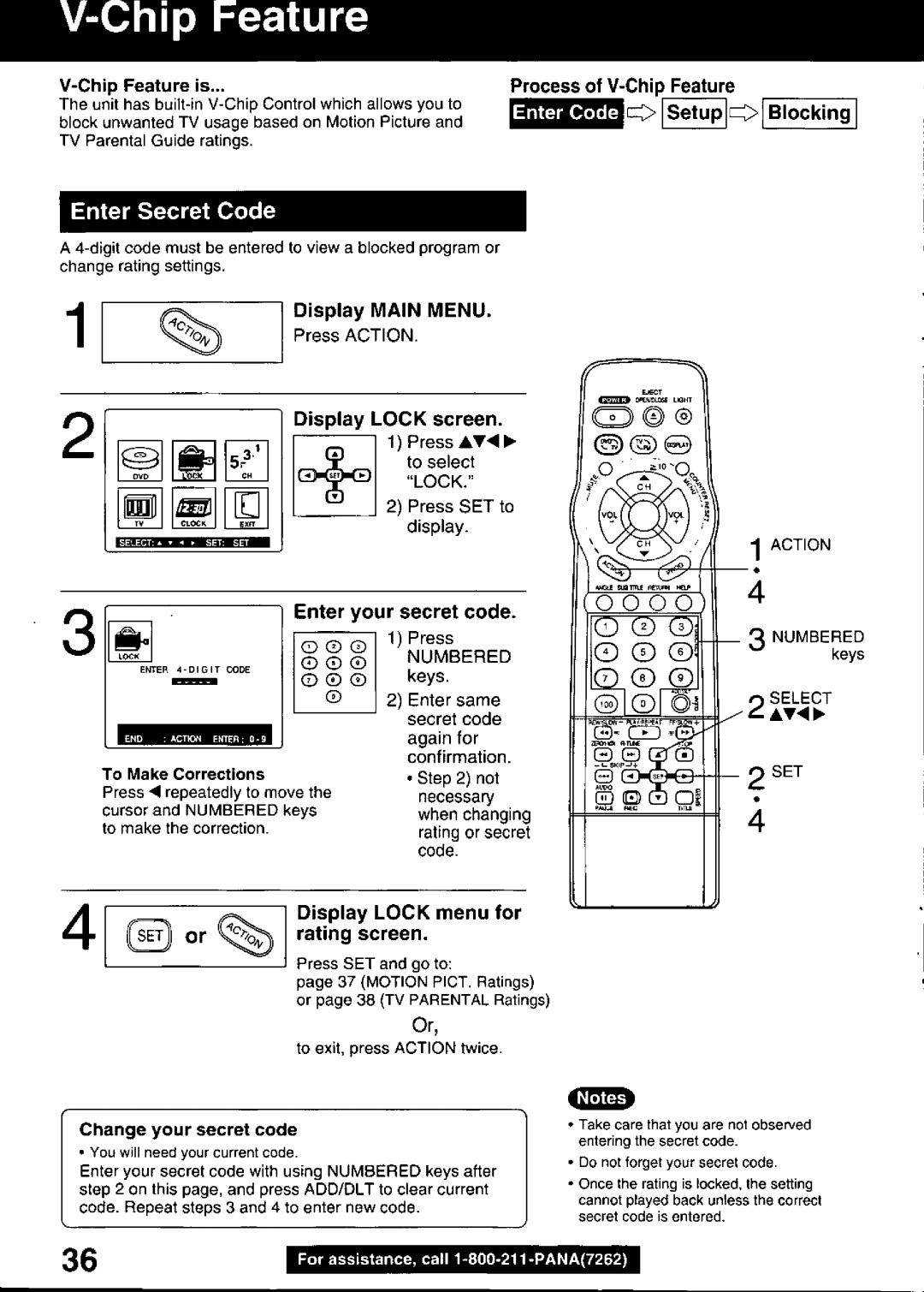 Panasonic PV-DM2799 manual 