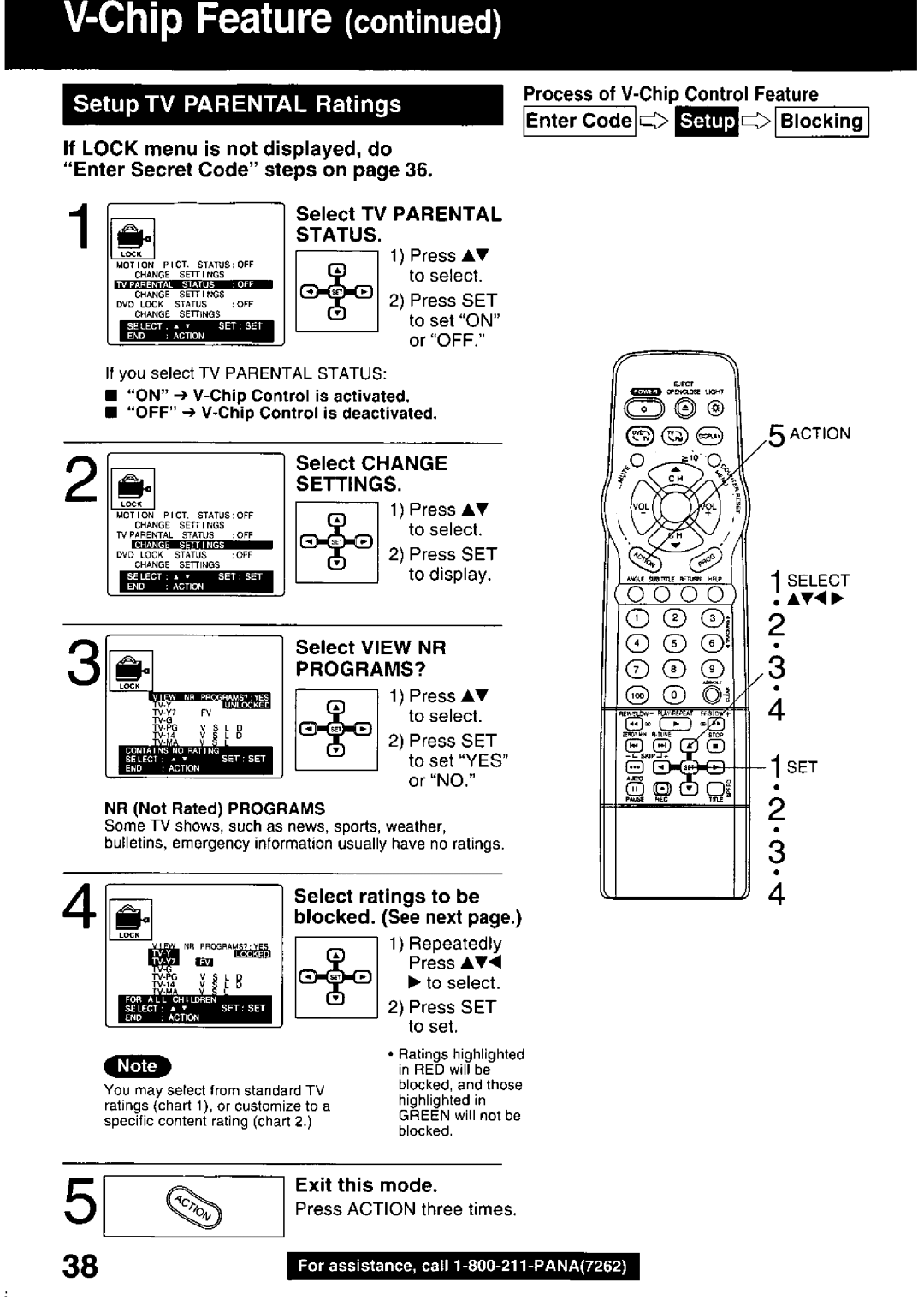 Panasonic PV-DM2799 manual 