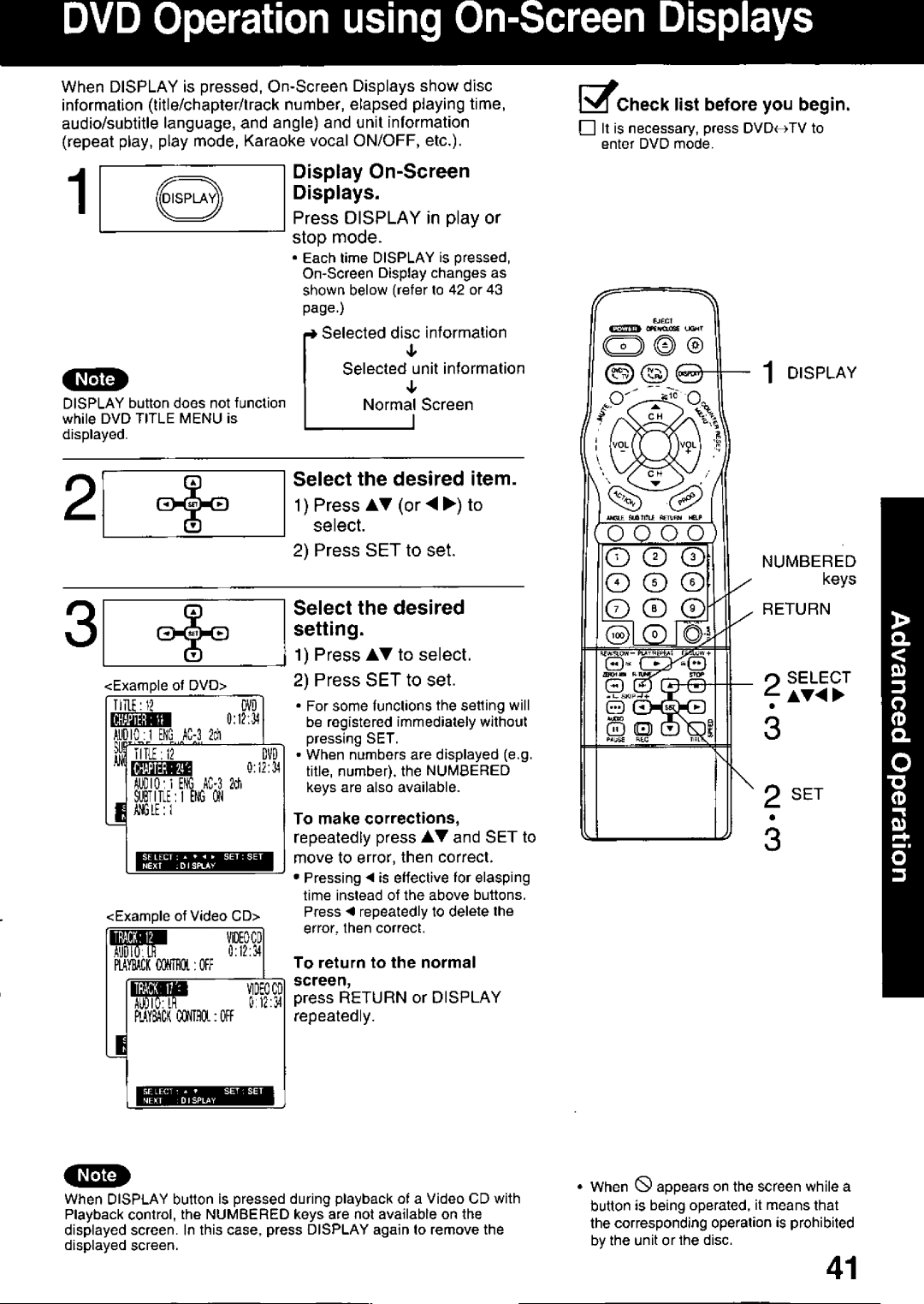 Panasonic PV-DM2799 manual 