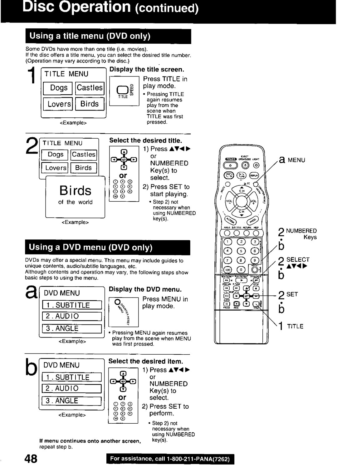 Panasonic PV-DM2799 manual 