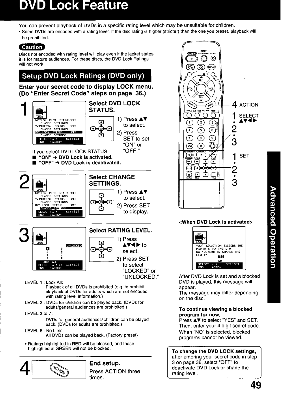 Panasonic PV-DM2799 manual 