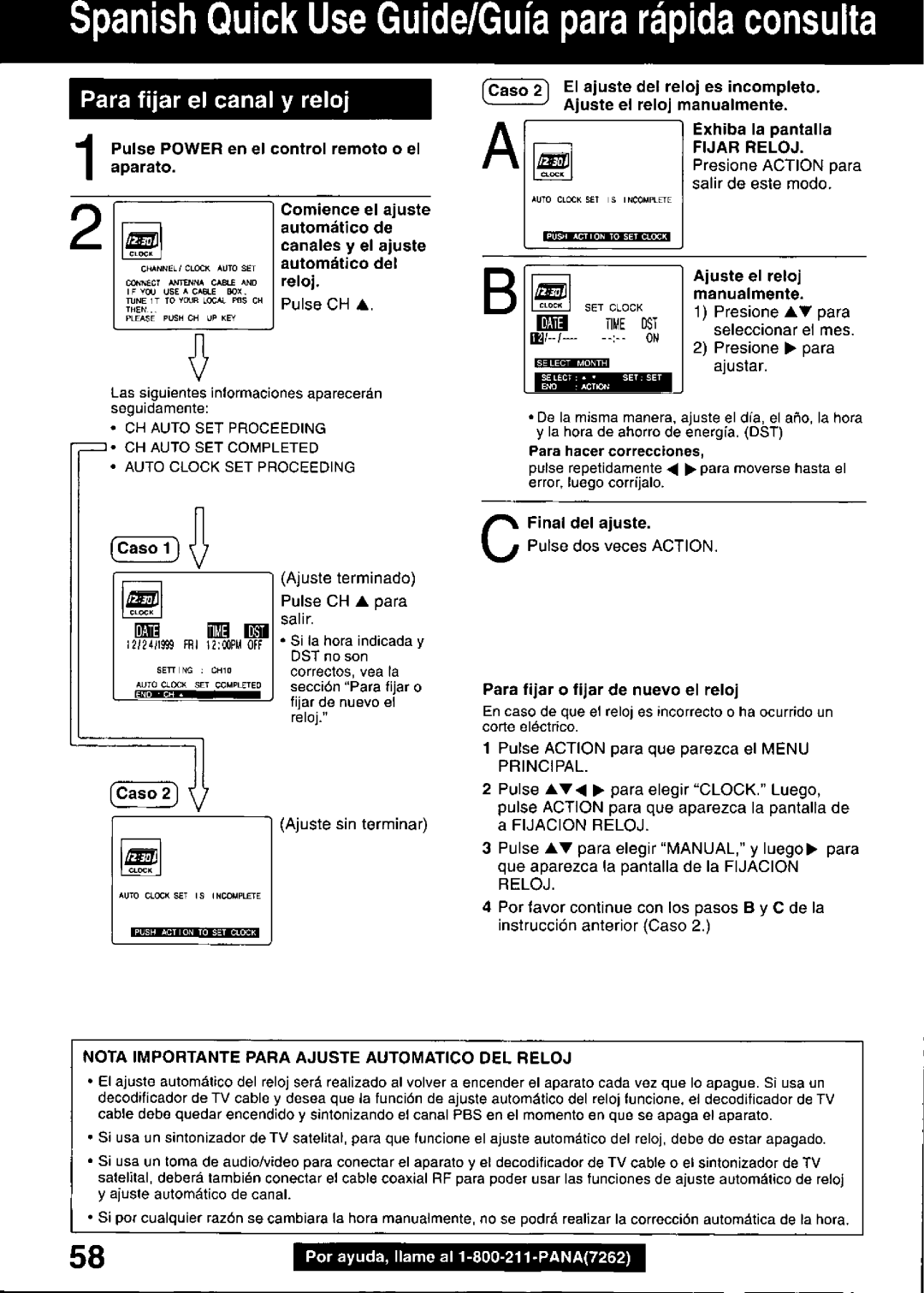 Panasonic PV-DM2799 manual 