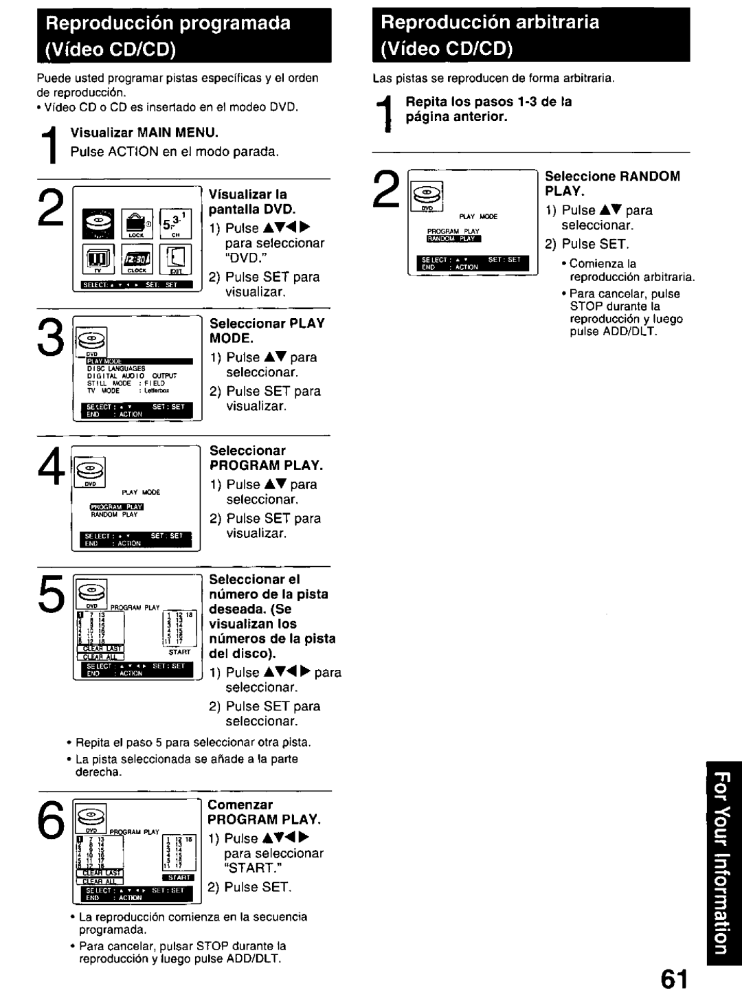 Panasonic PV-DM2799 manual 