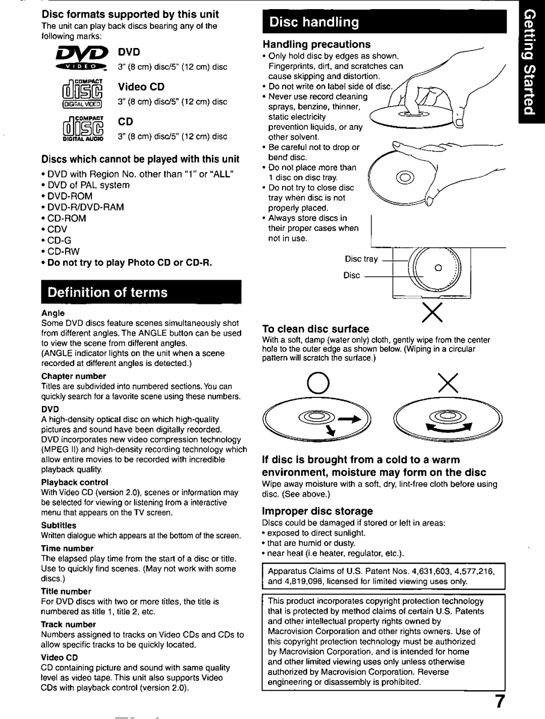 Panasonic PV-DM2799 manual 