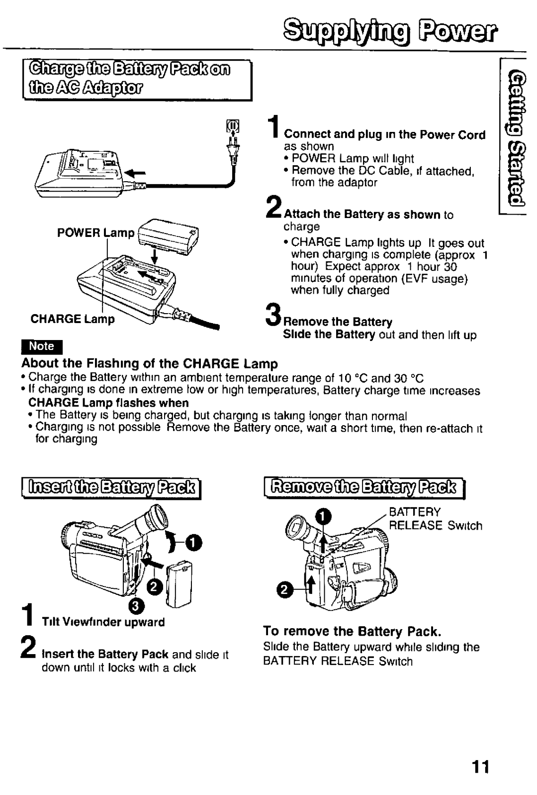 Panasonic PV-DV51, PV-DV101 manual 