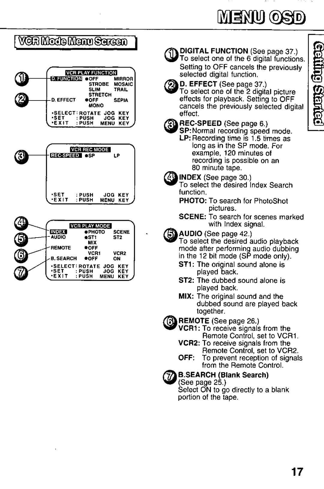 Panasonic PV-DV51, PV-DV101 manual 