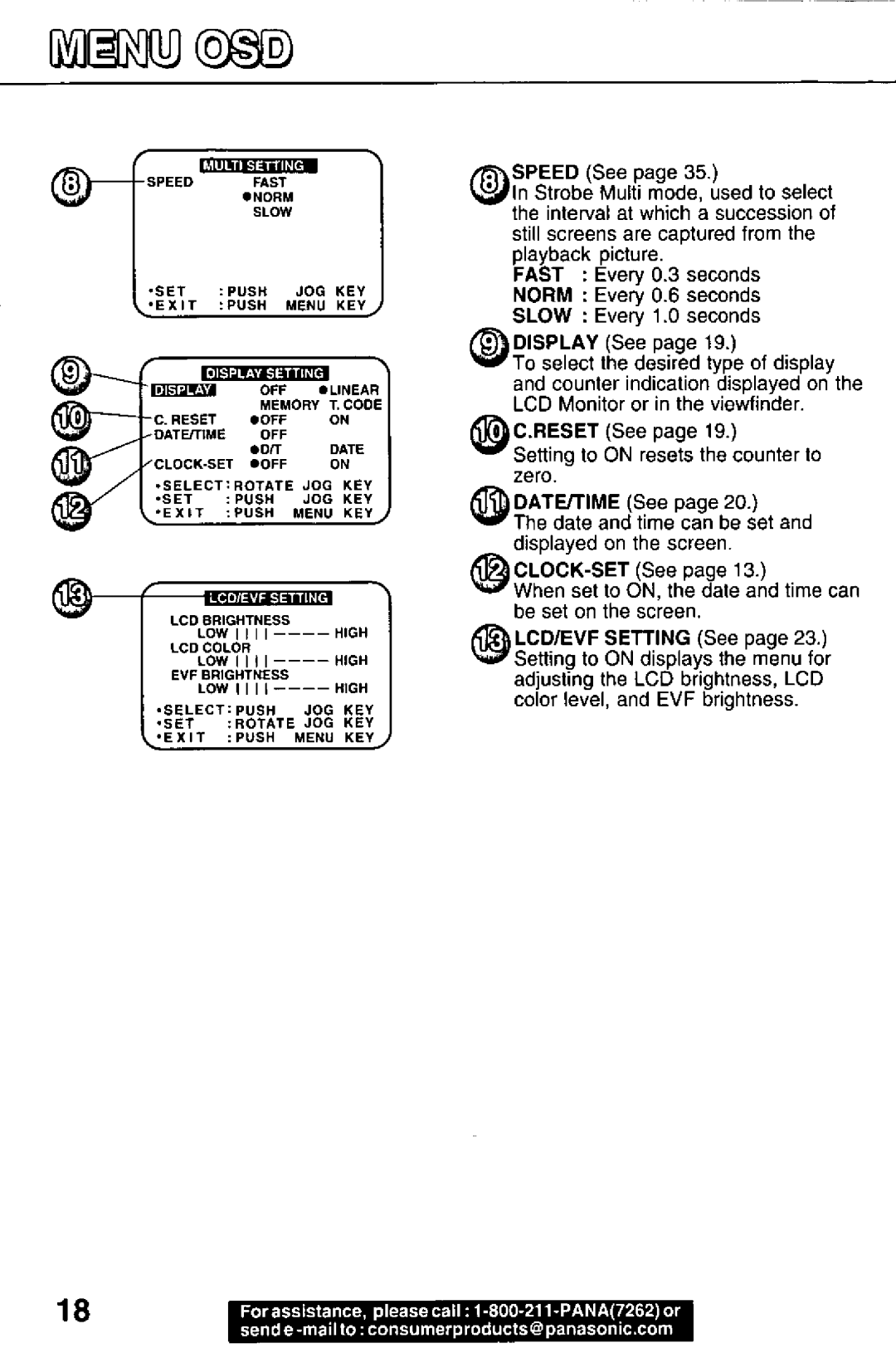 Panasonic PV-DV101, PV-DV51 manual 