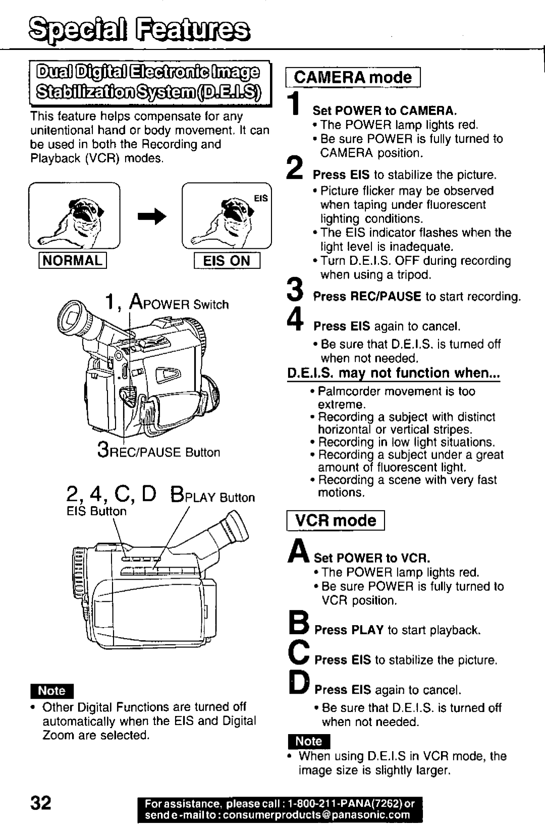 Panasonic PV-DV101, PV-DV51 manual 