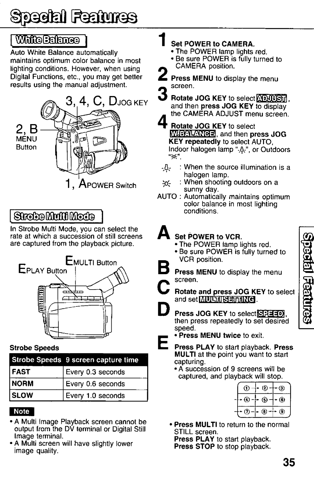 Panasonic PV-DV51, PV-DV101 manual 