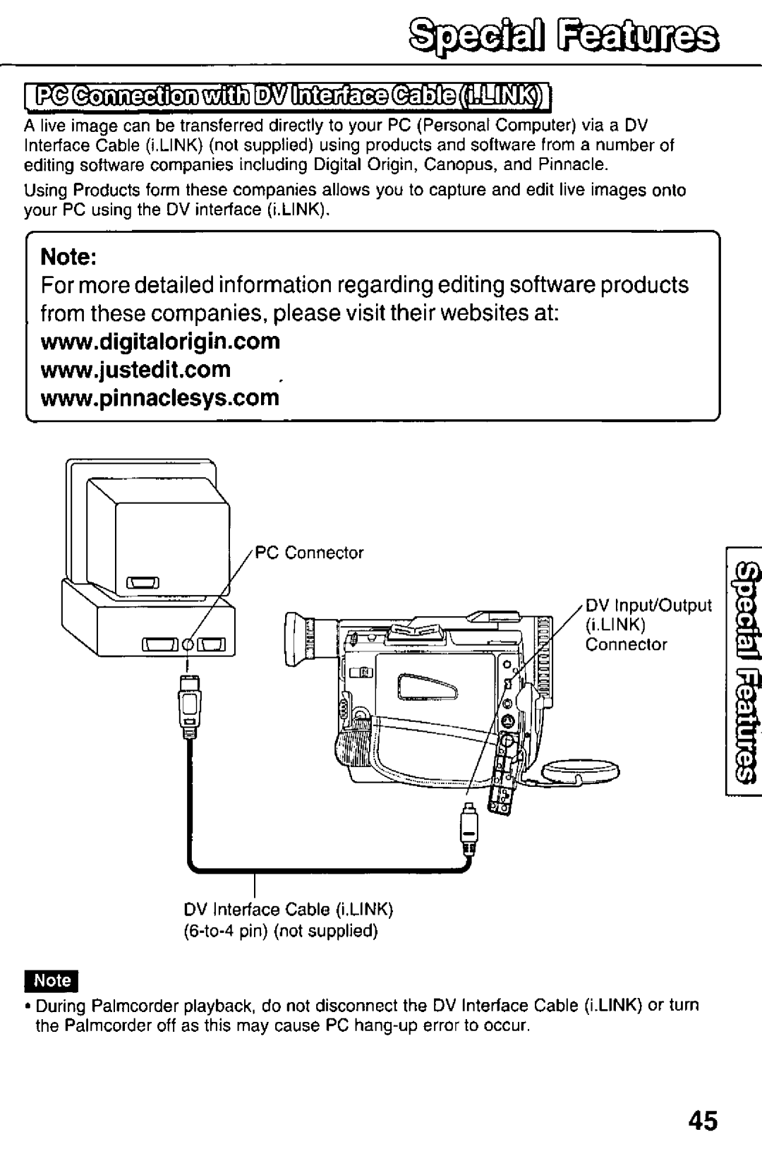 Panasonic PV-DV51, PV-DV101 manual 