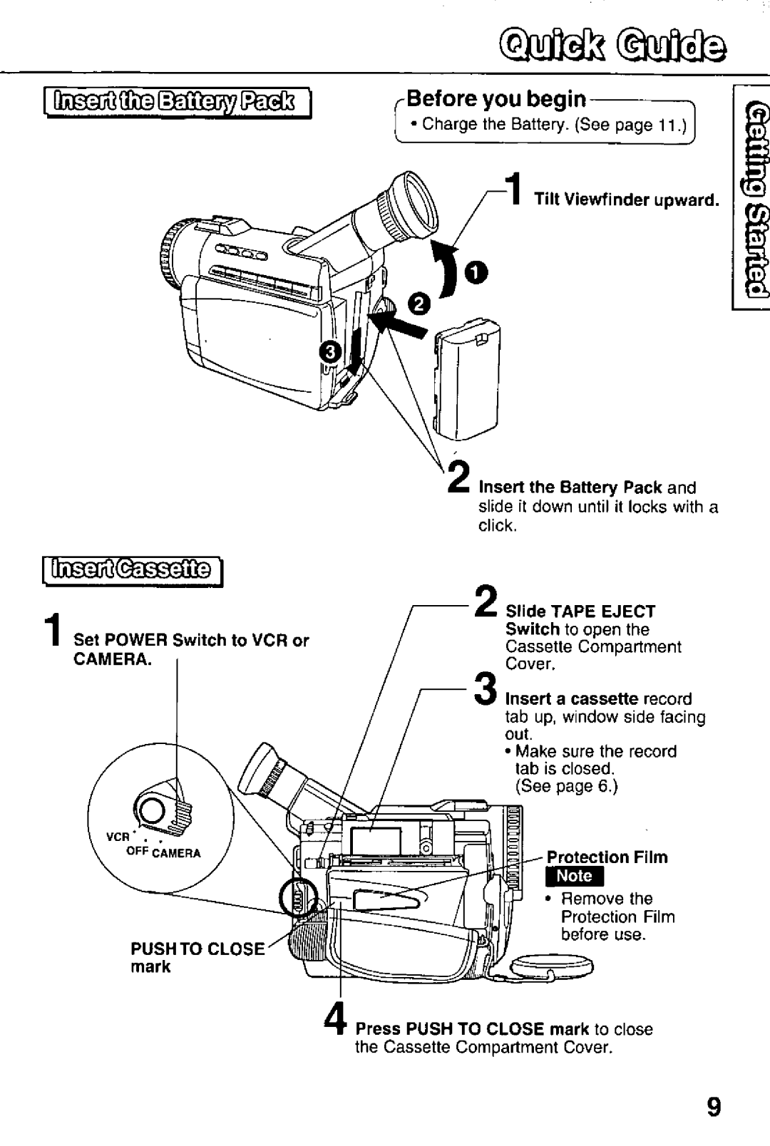 Panasonic PV-DV51, PV-DV101 manual 