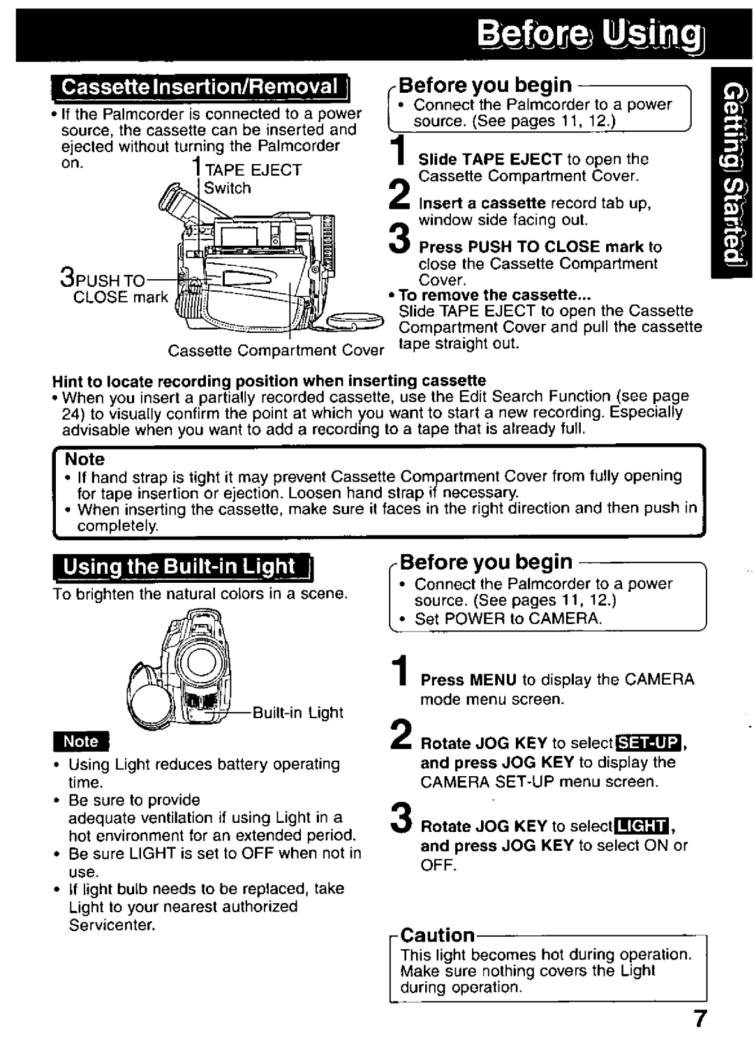 Panasonic PV-DV601 manual 