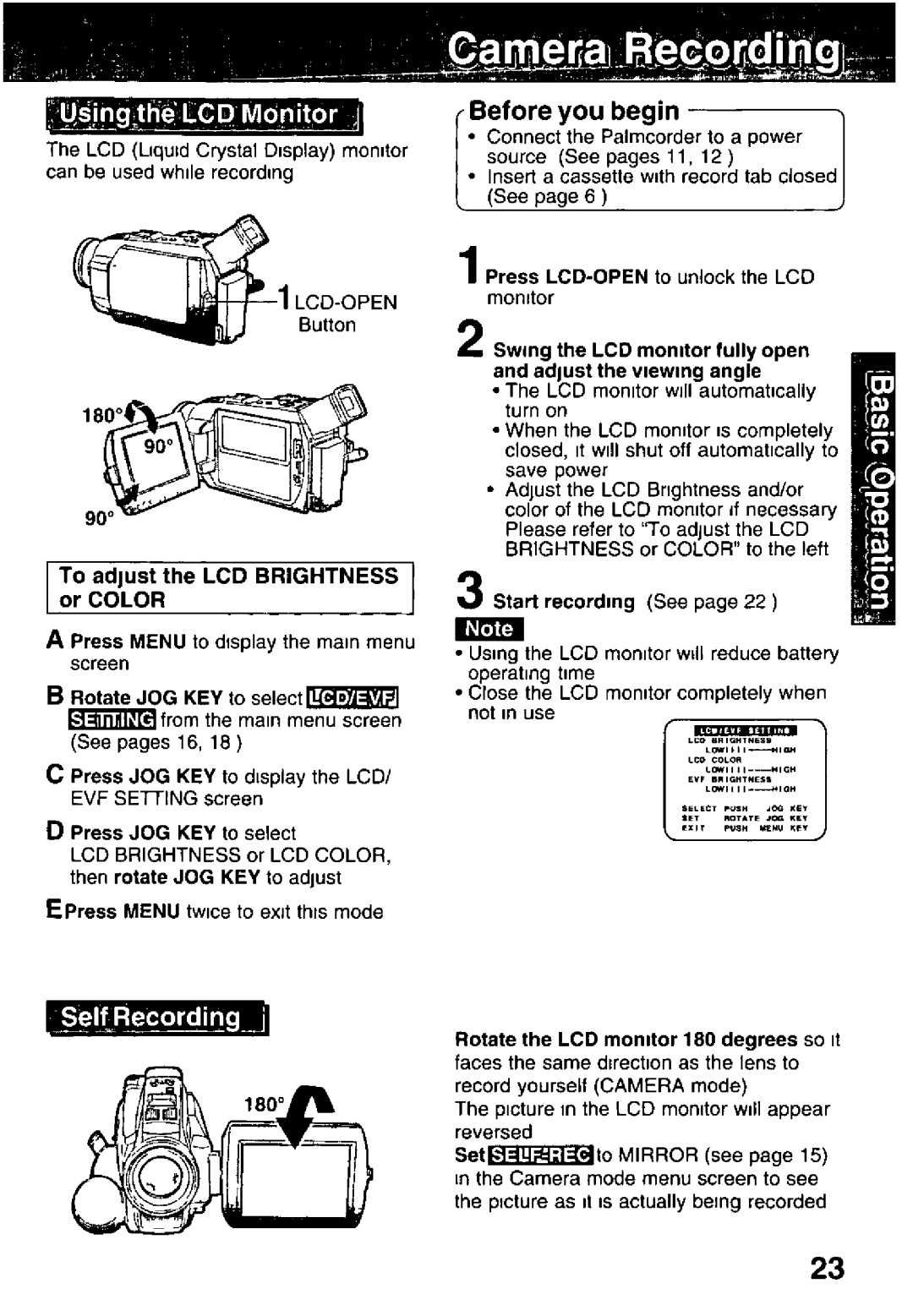 Panasonic PV-DV351, PV-DV701 manual 