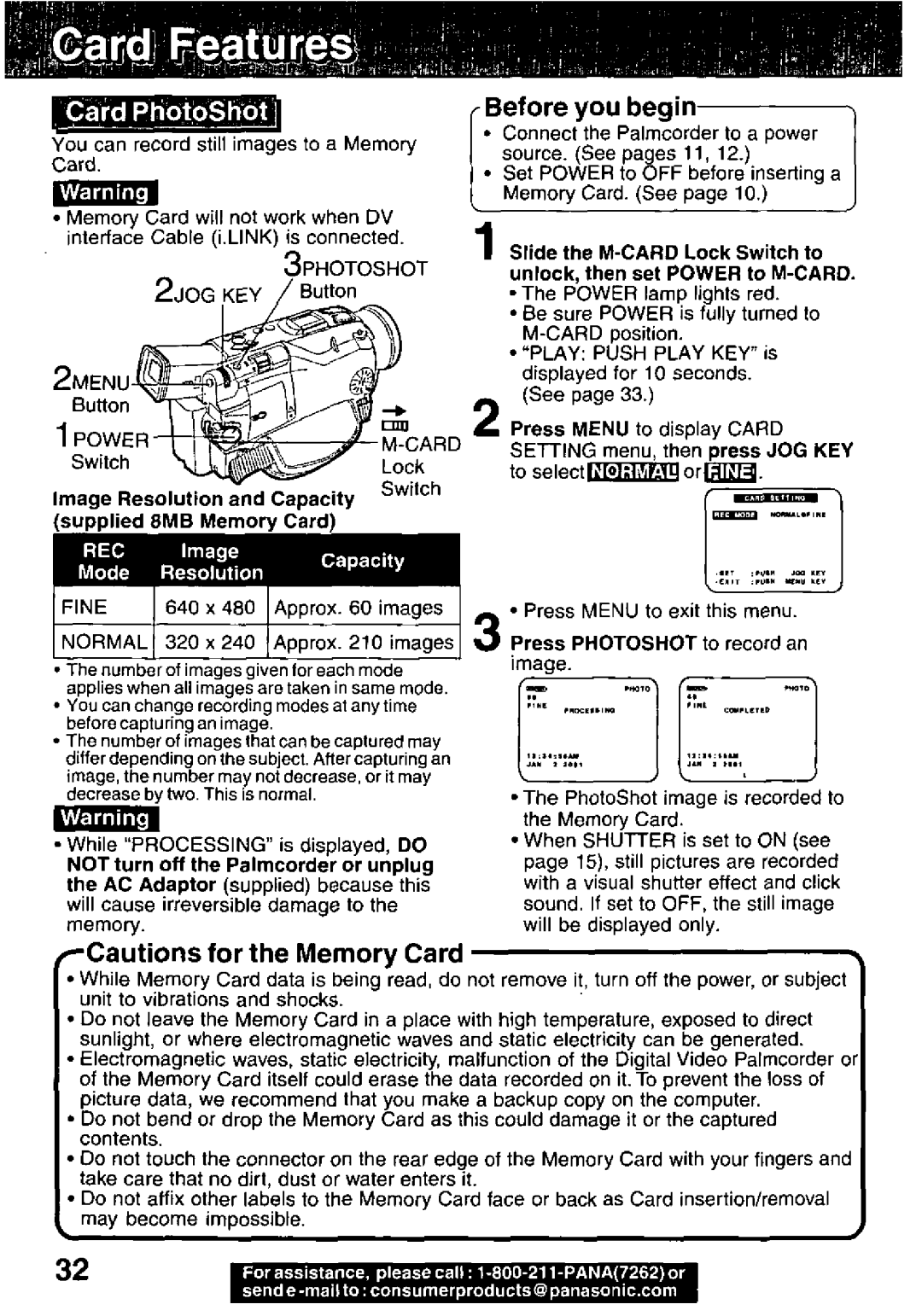 Panasonic PV-DV701, PV-DV351 manual 