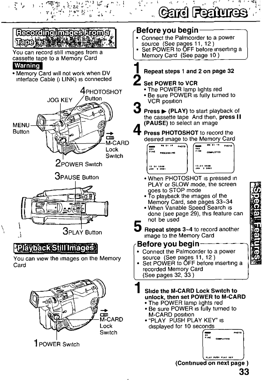 Panasonic PV-DV351, PV-DV701 manual 