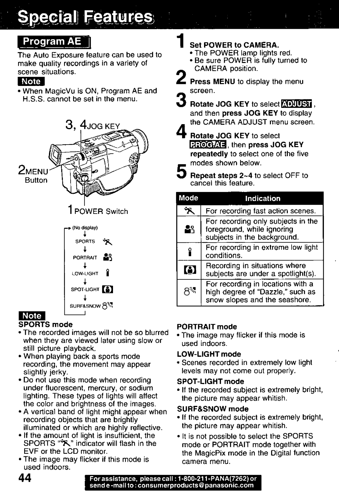 Panasonic PV-DV701, PV-DV351 manual 