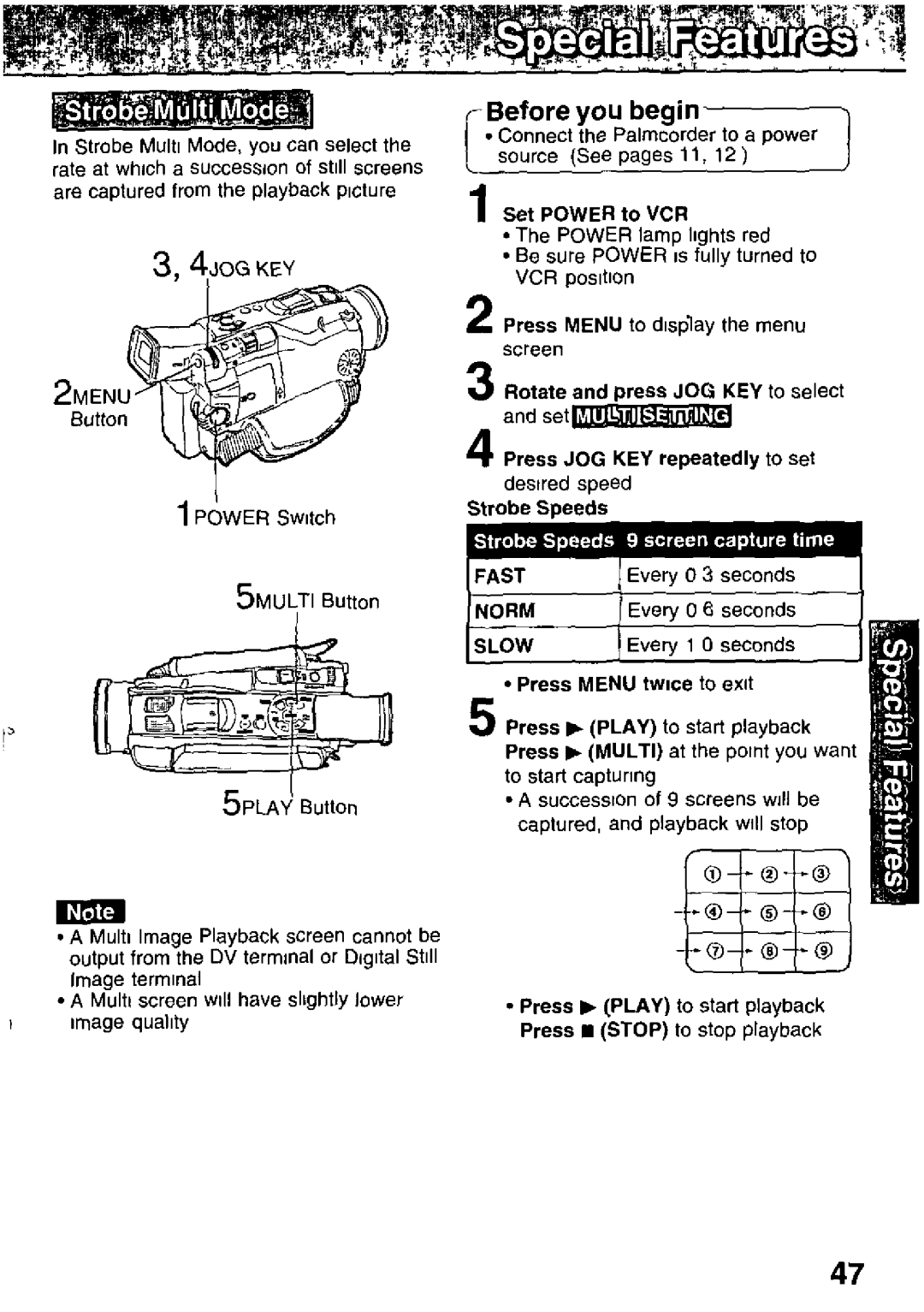 Panasonic PV-DV351, PV-DV701 manual 