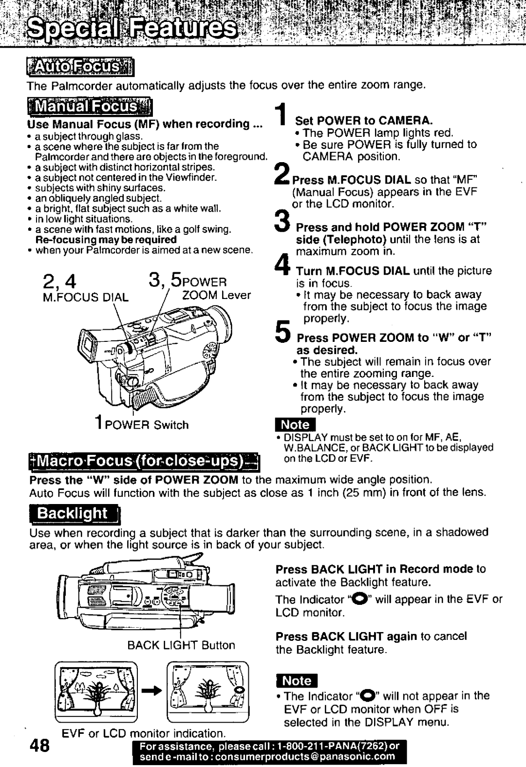 Panasonic PV-DV701, PV-DV351 manual 