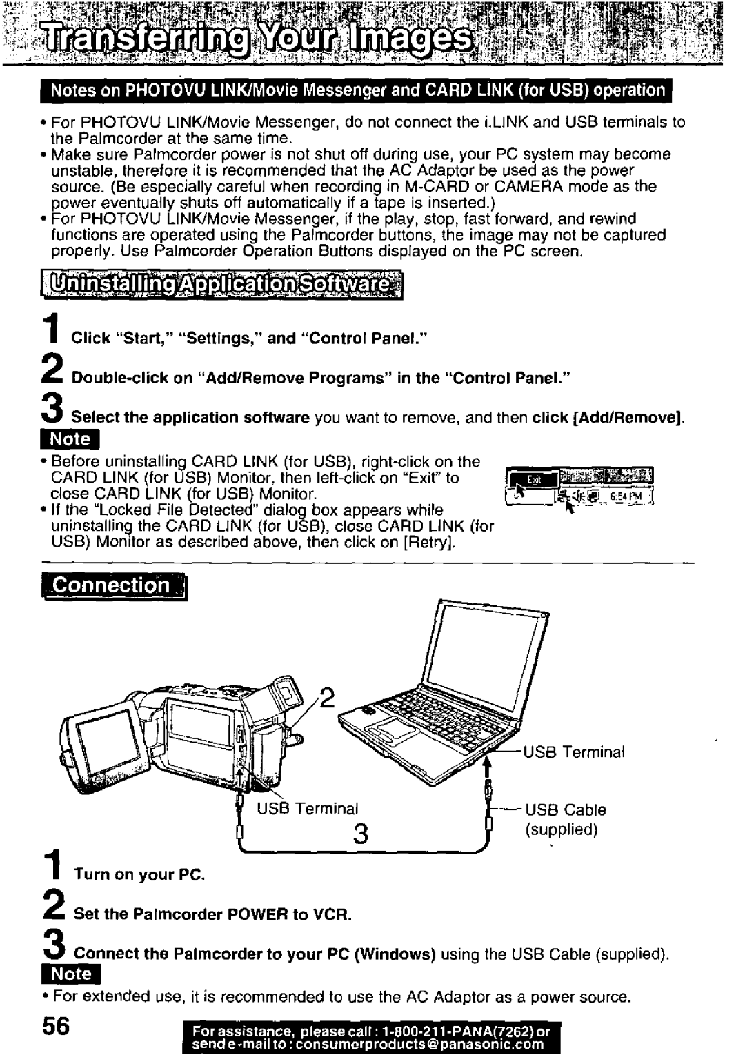 Panasonic PV-DV701, PV-DV351 manual 