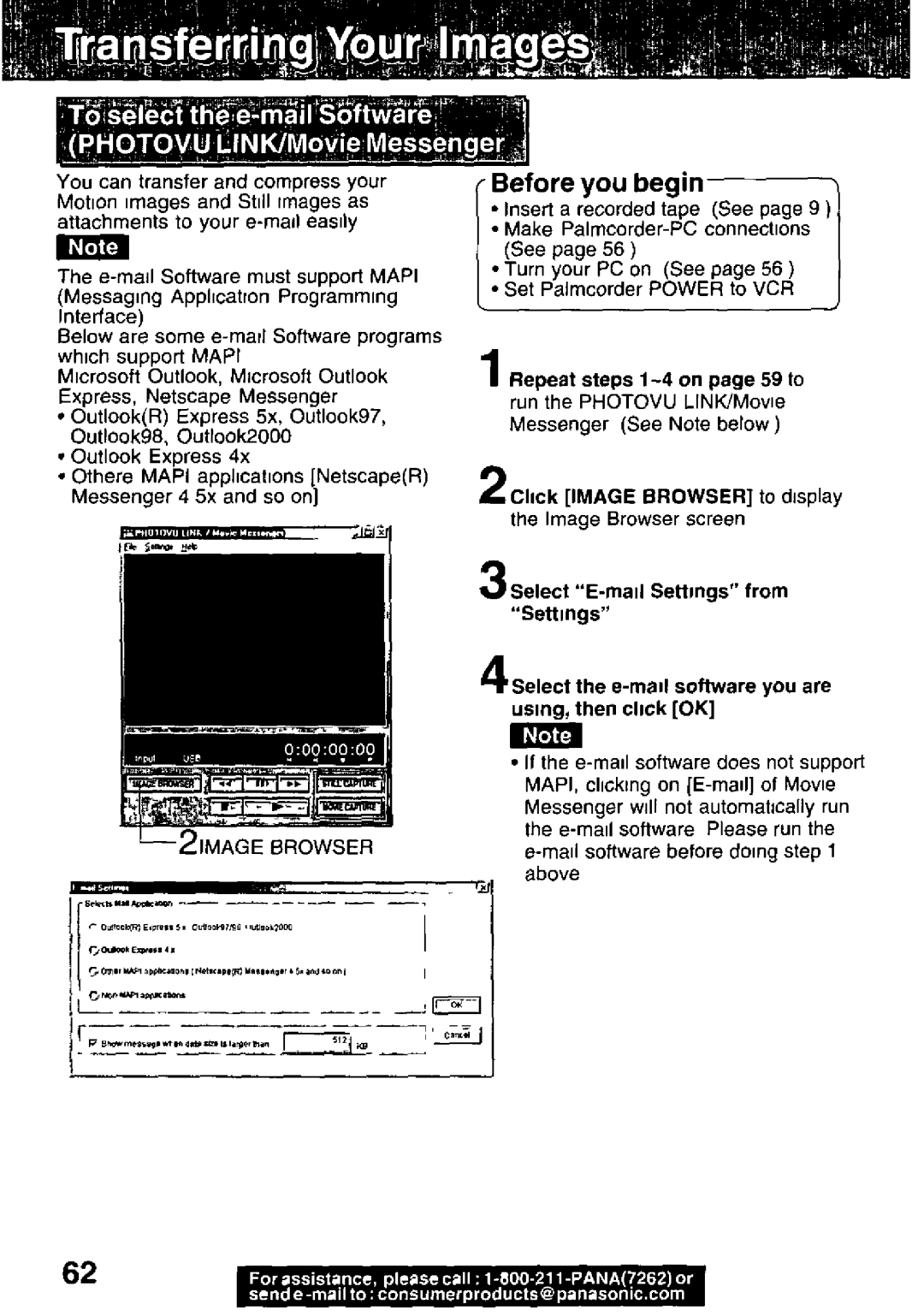 Panasonic PV-DV701, PV-DV351 manual 