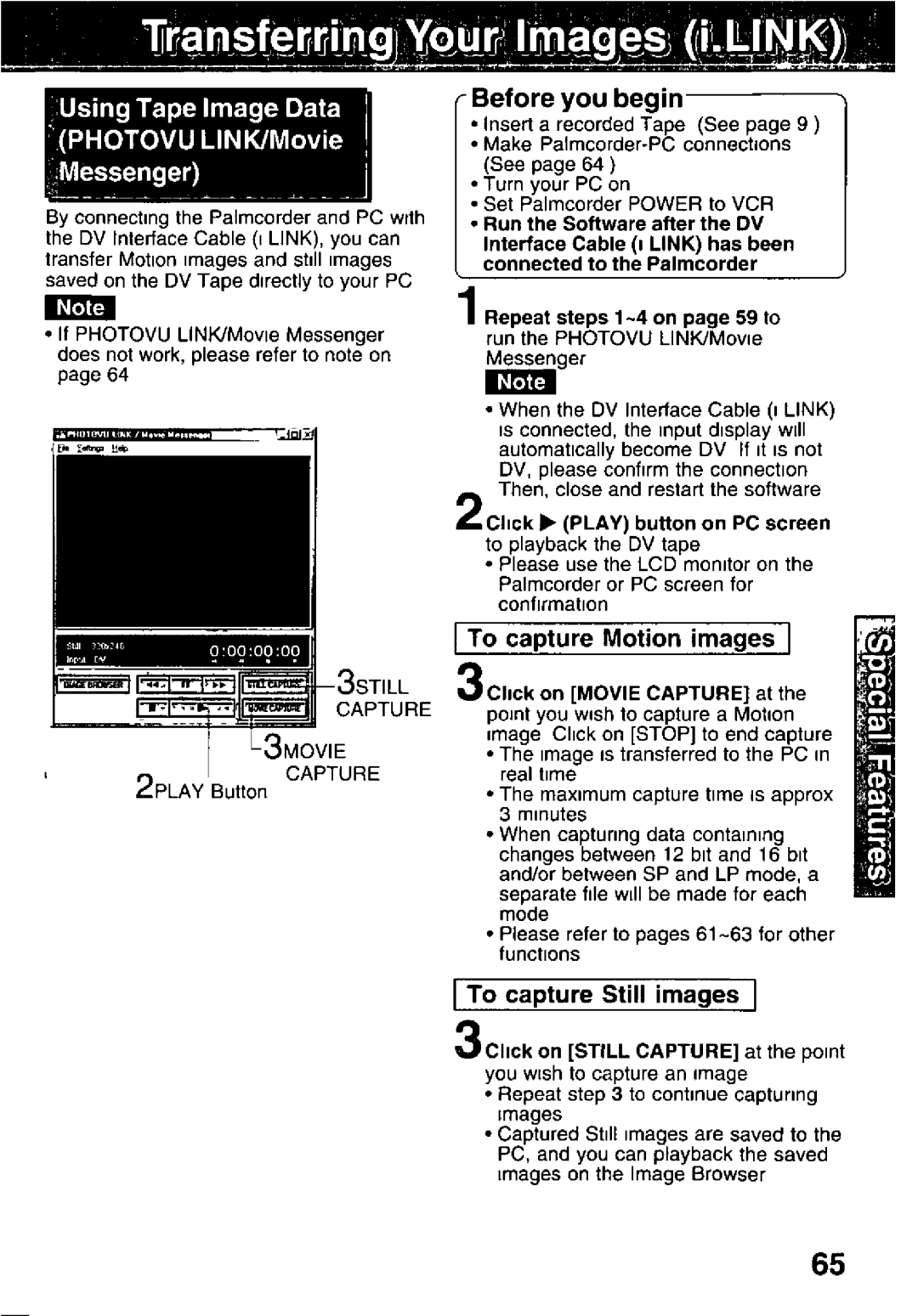 Panasonic PV-DV351, PV-DV701 manual 