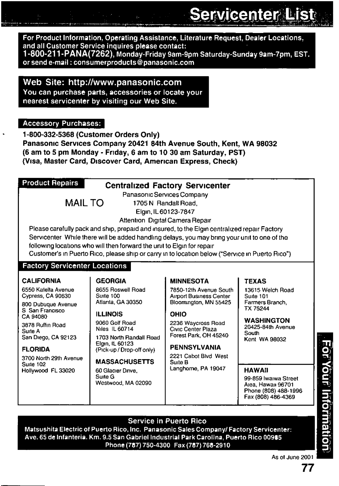 Panasonic PV-DV351, PV-DV701 manual 