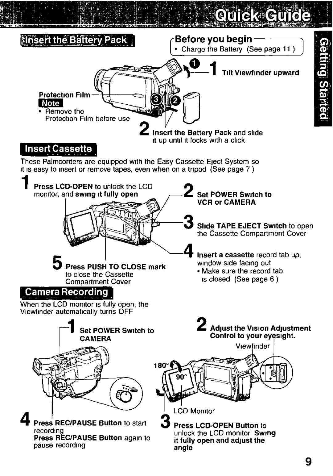 Panasonic PV-DV351, PV-DV701 manual 