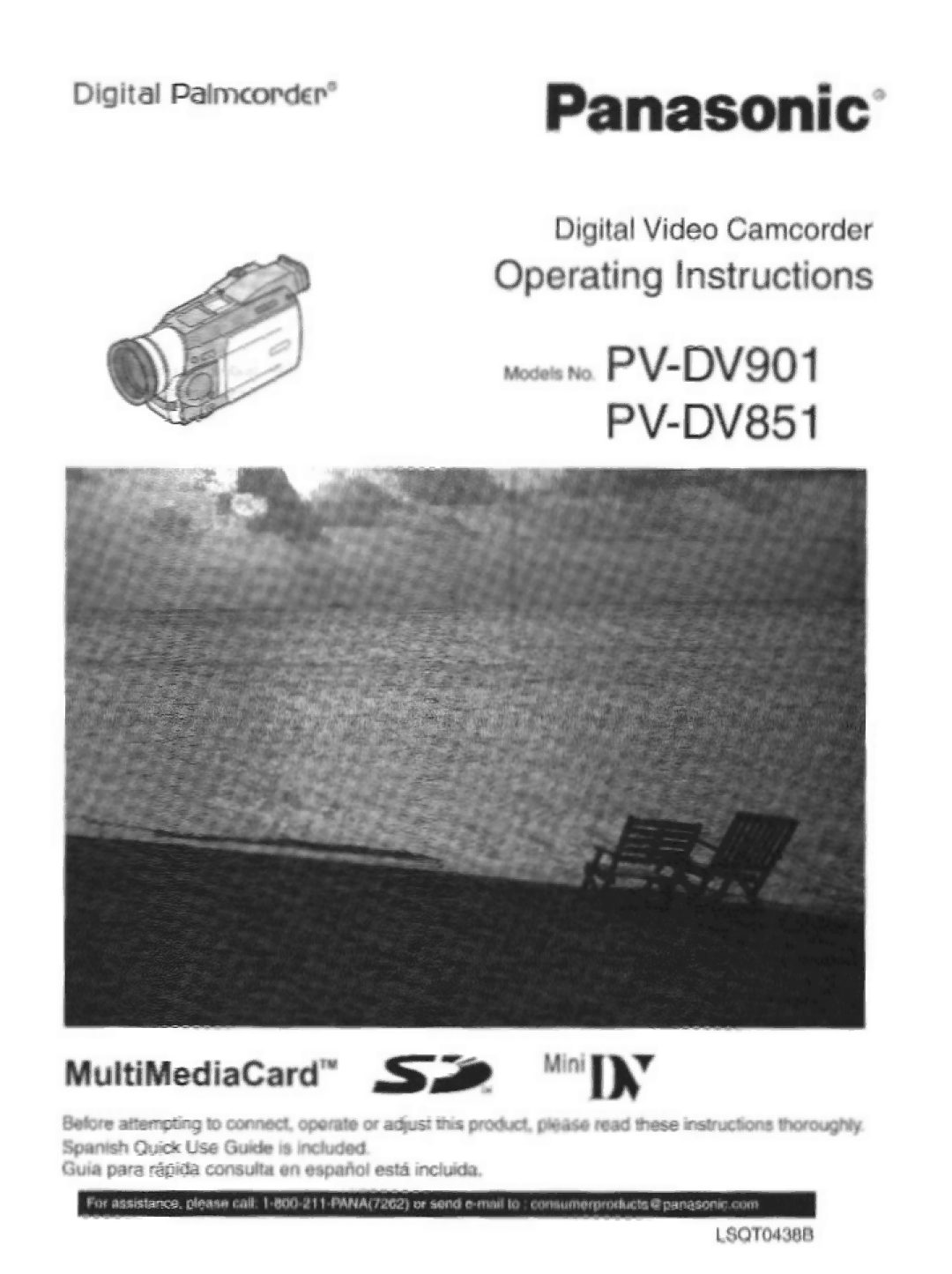 Panasonic PV-DV901, PV-DV851 manual 