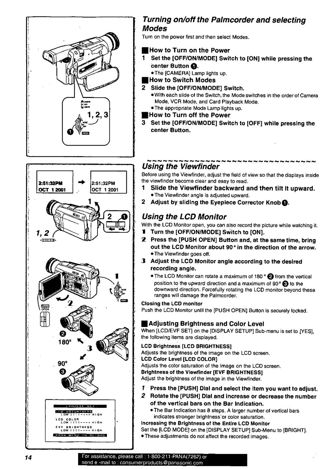 Panasonic PV-DV851, PV-DV901 manual 