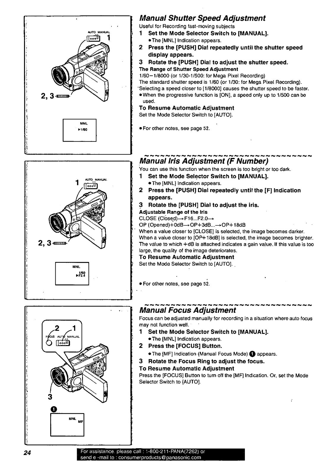 Panasonic PV-DV851, PV-DV901 manual 