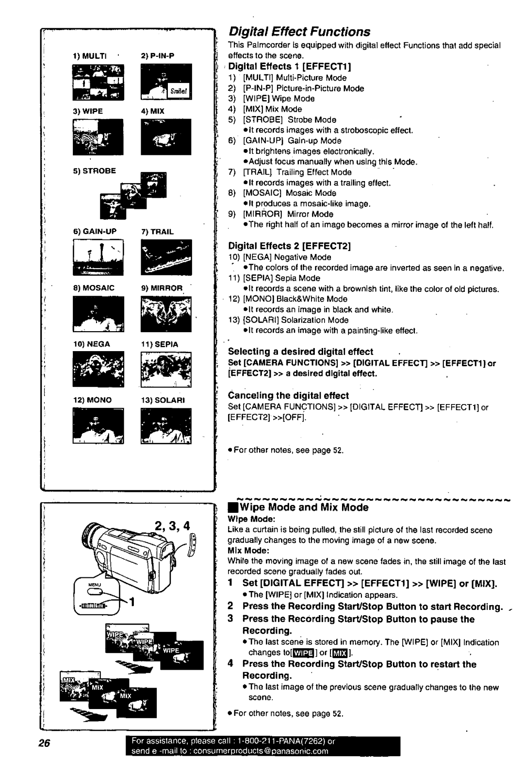 Panasonic PV-DV851, PV-DV901 manual 